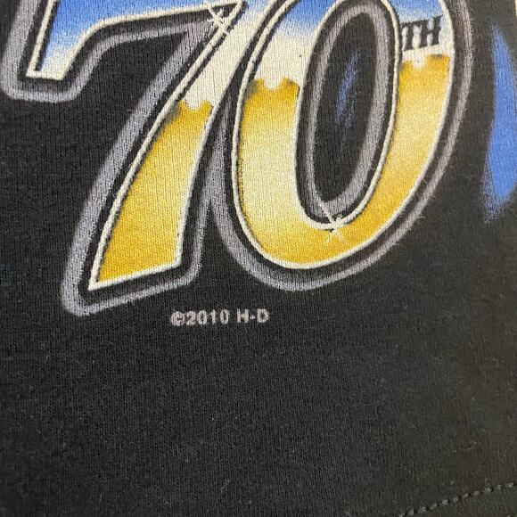 Harley-Davidson 2010 Sturgis 70th Anniversary Eagle Tank Top Small USA Made - Picture 7 of 7